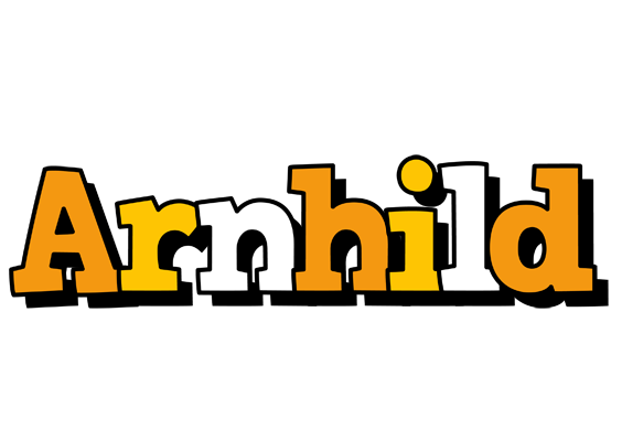 Arnhild cartoon logo