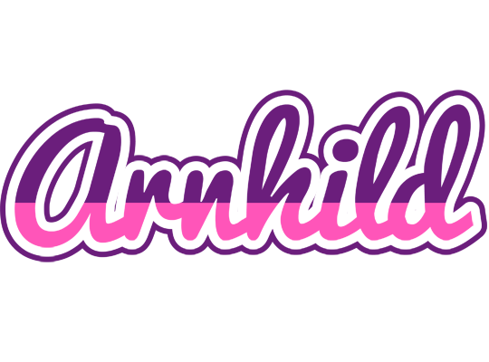 Arnhild cheerful logo