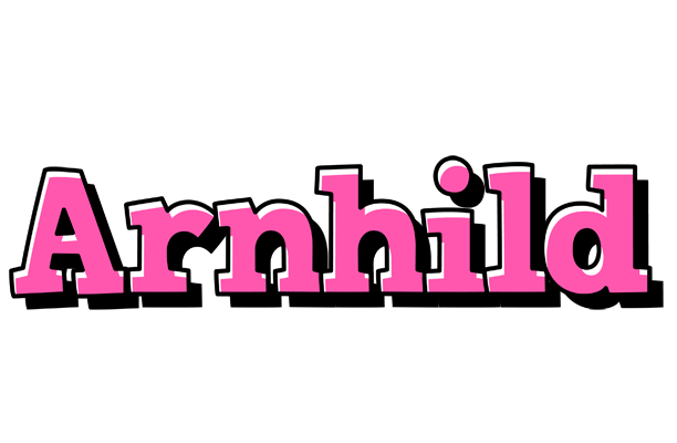 Arnhild girlish logo