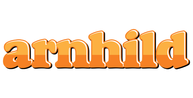 Arnhild orange logo