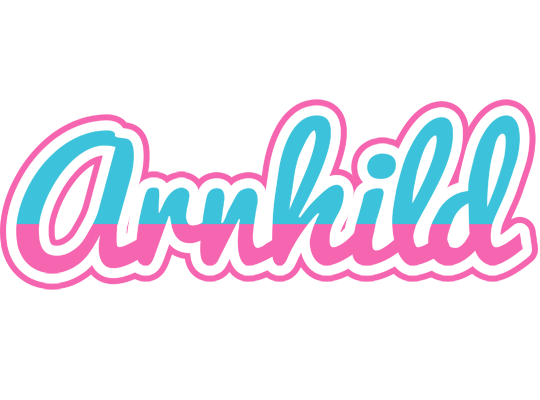 Arnhild woman logo