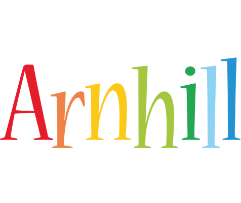 Arnhill birthday logo