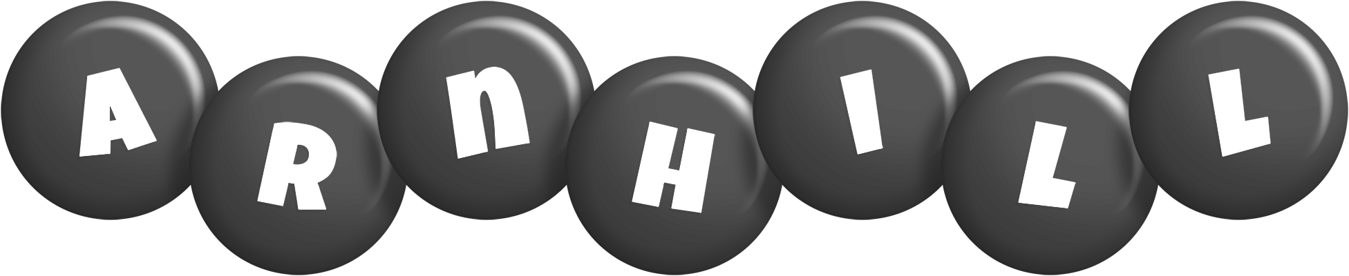 Arnhill candy-black logo