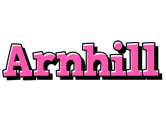 Arnhill girlish logo