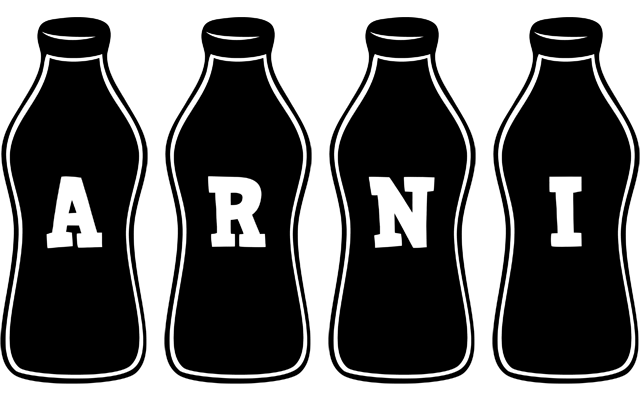Arni bottle logo