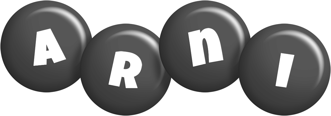 Arni candy-black logo