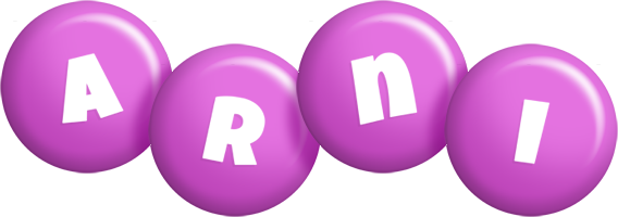 Arni candy-purple logo