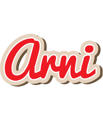 Arni chocolate logo