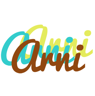 Arni cupcake logo