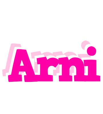 Arni dancing logo