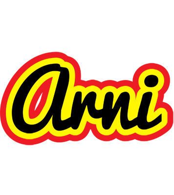 Arni flaming logo