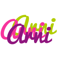 Arni flowers logo