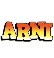 Arni sunset logo