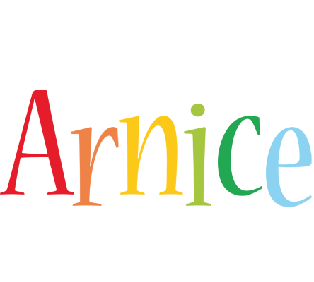 Arnice birthday logo