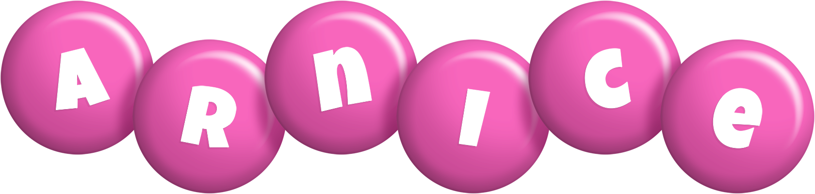 Arnice candy-pink logo