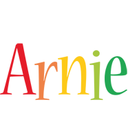 Arnie birthday logo