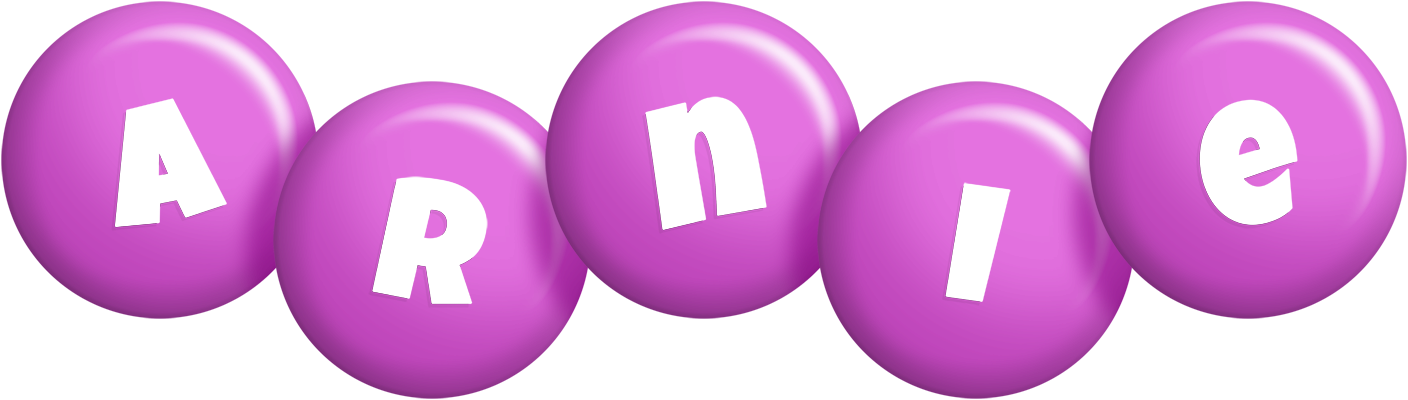Arnie candy-purple logo