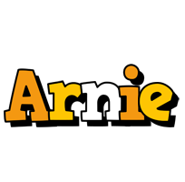 Arnie cartoon logo