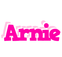 Arnie dancing logo