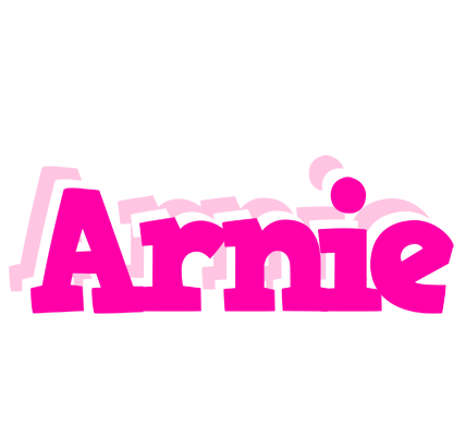 Arnie dancing logo