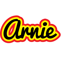 Arnie flaming logo