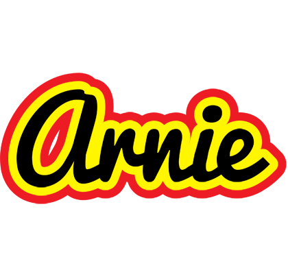 Arnie flaming logo