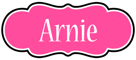 Arnie invitation logo