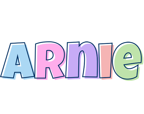 Arnie pastel logo