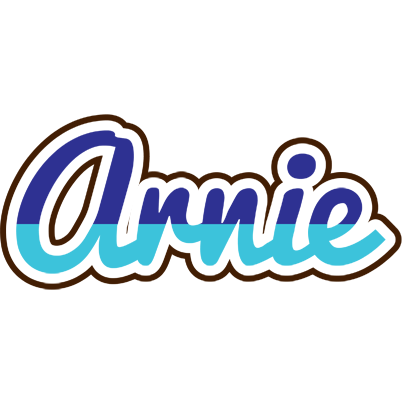Arnie raining logo
