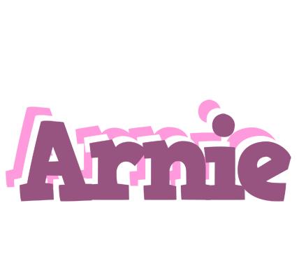 Arnie relaxing logo