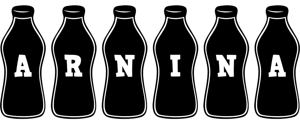 Arnina bottle logo