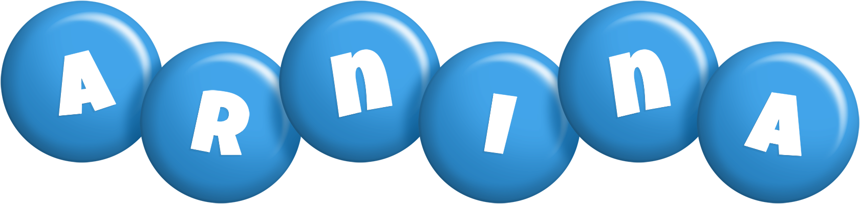 Arnina candy-blue logo