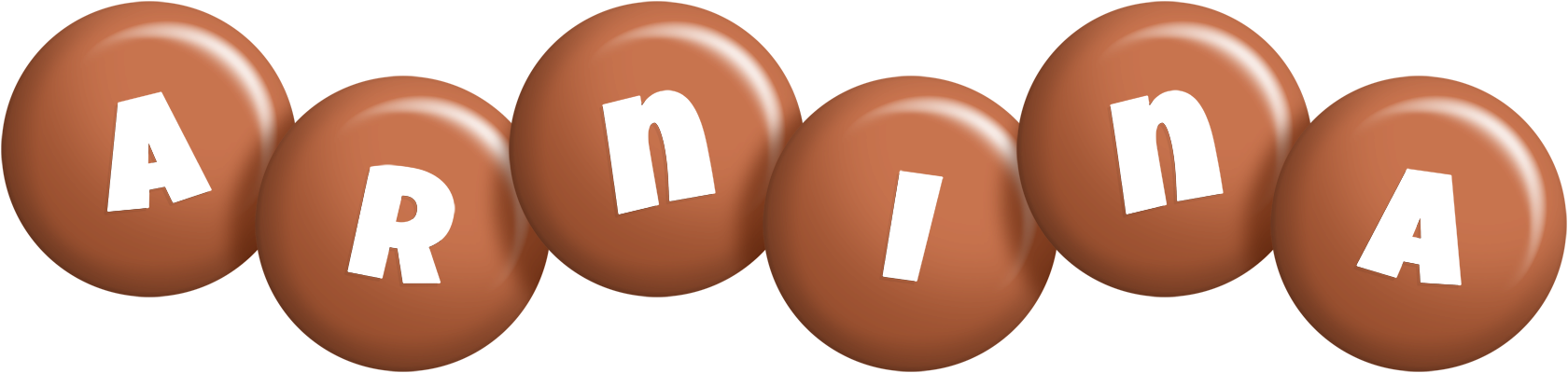Arnina candy-brown logo