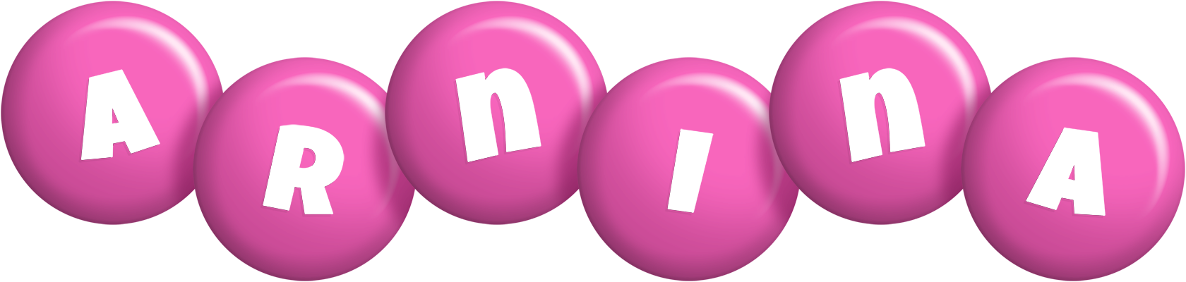 Arnina candy-pink logo