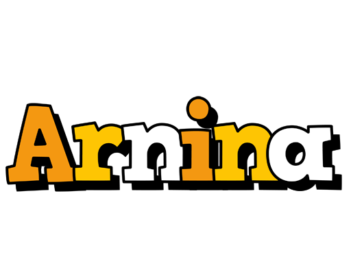 Arnina cartoon logo