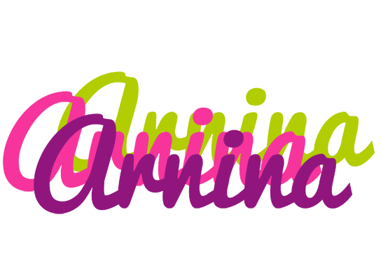 Arnina flowers logo