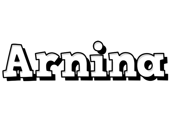 Arnina snowing logo