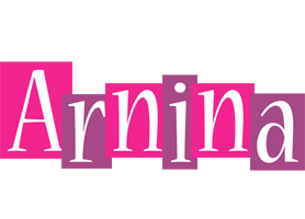 Arnina whine logo