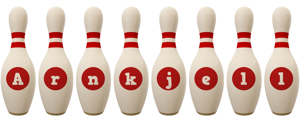 Arnkjell bowling-pin logo