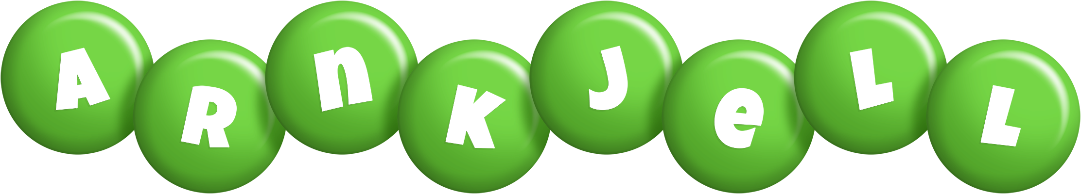 Arnkjell candy-green logo