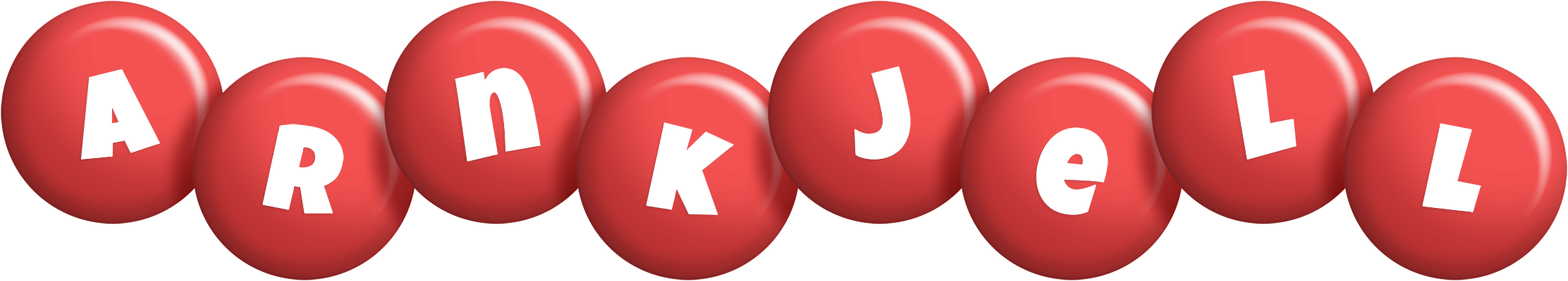 Arnkjell candy-red logo
