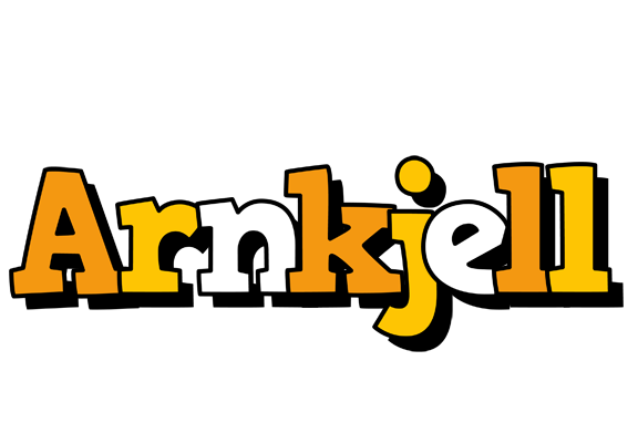 Arnkjell cartoon logo