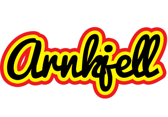 Arnkjell flaming logo