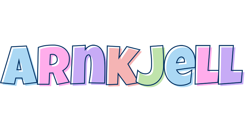 Arnkjell pastel logo
