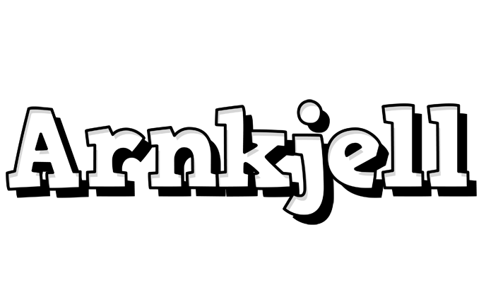 Arnkjell snowing logo