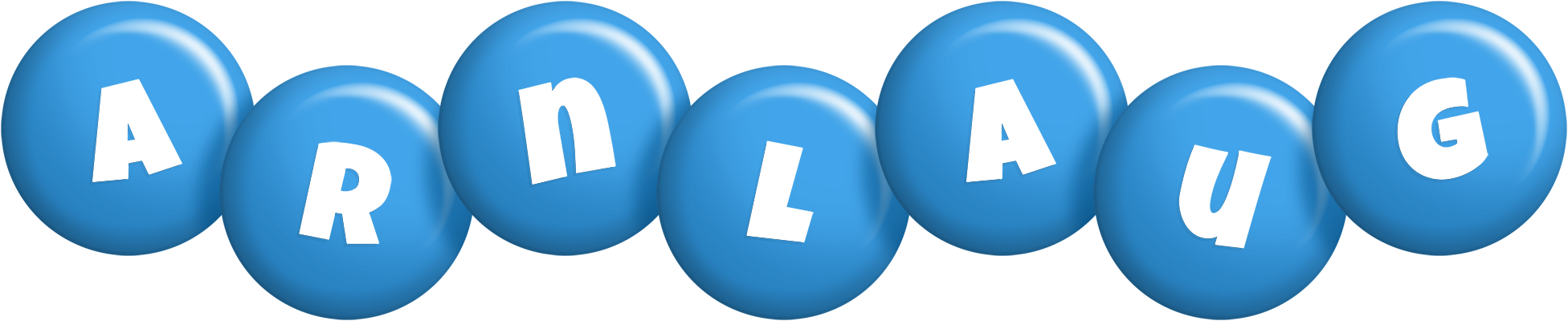 Arnlaug candy-blue logo