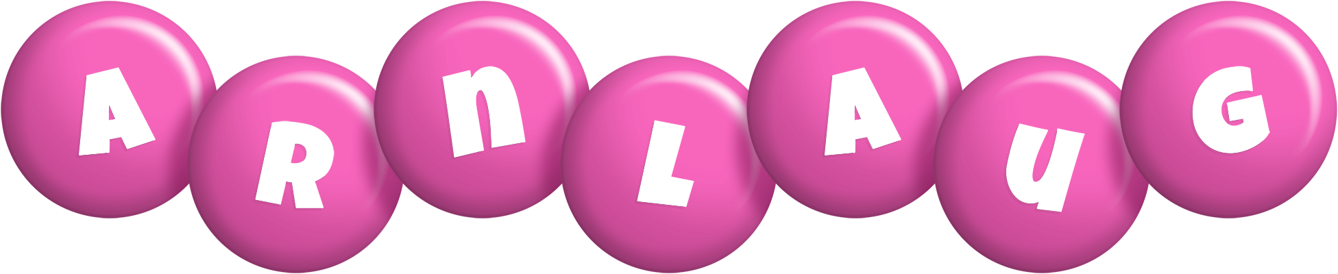 Arnlaug candy-pink logo