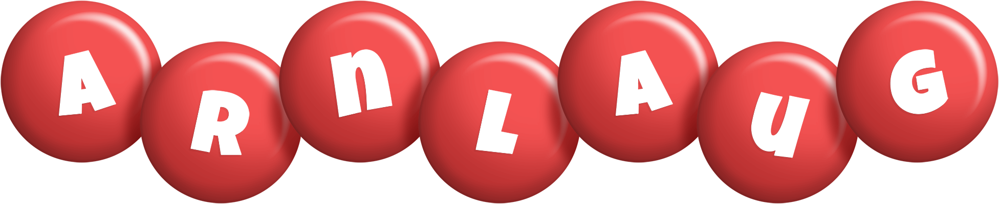 Arnlaug candy-red logo