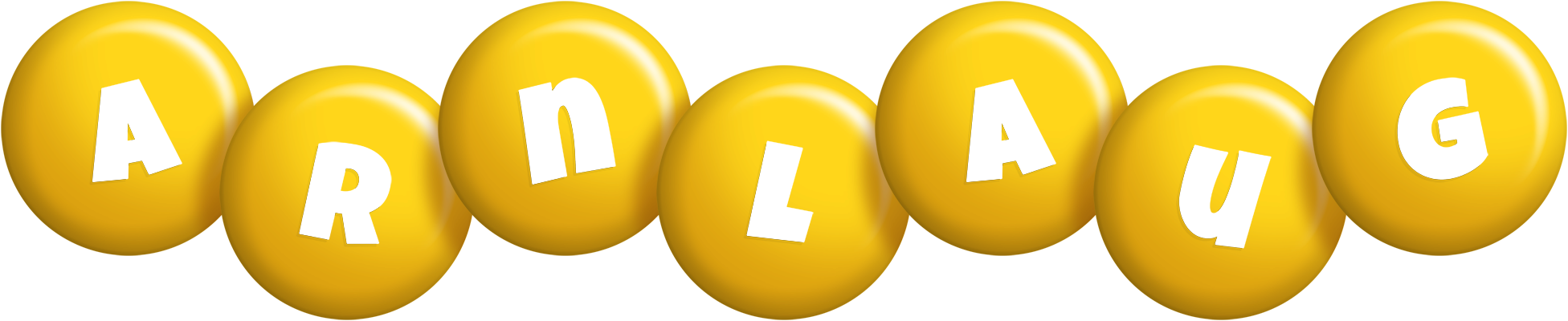 Arnlaug candy-yellow logo