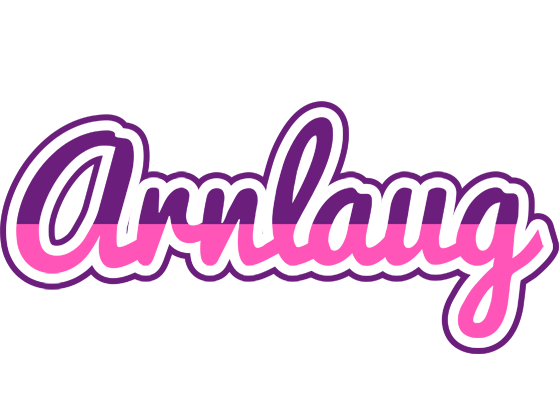Arnlaug cheerful logo
